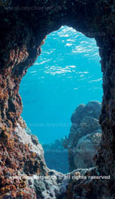 Crewed Charter Tahiti - Moorea Unterwasser-Grotte