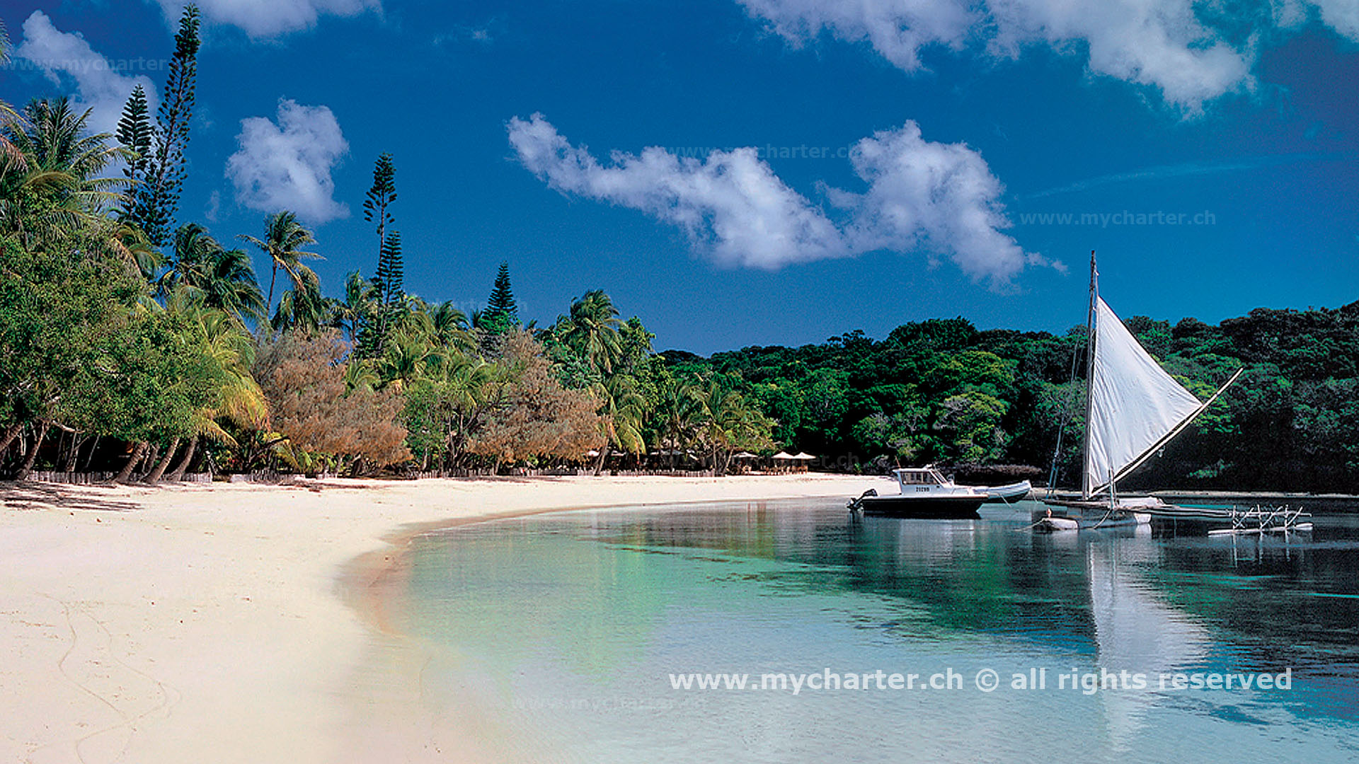 Yachtcharter Südesee - Neukaledonien - Baie de Canumera